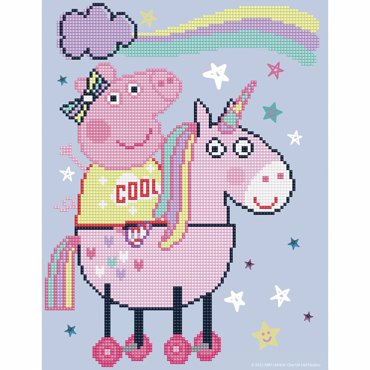 DIAMOND DOTZ PEPPA MAGICAL UNICORN