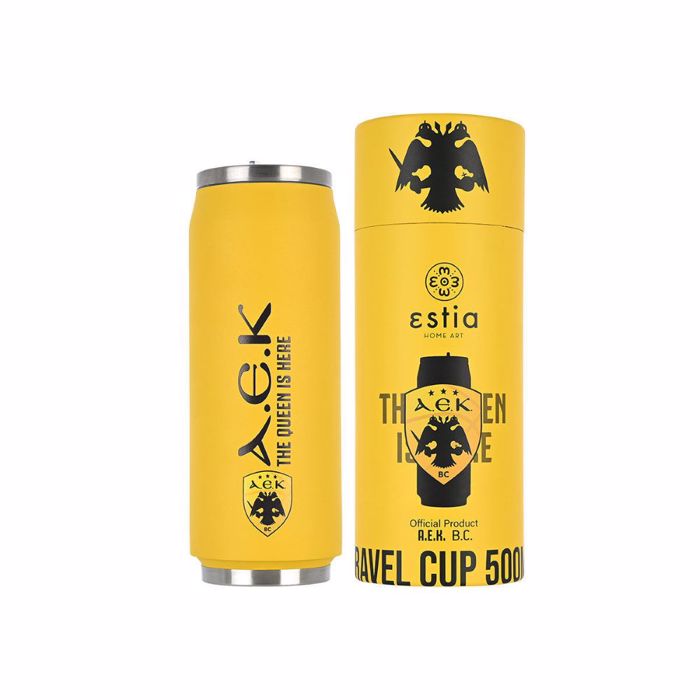 ESTIA ThERMOS TRAVEL CUP AEK BC EDITION 500ml