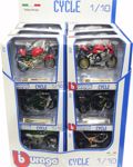 BURAGO 1/18 METALLIKI MIXANI