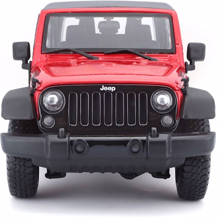 MAISTO 1/18 2014 JEEP WRANGLER RED