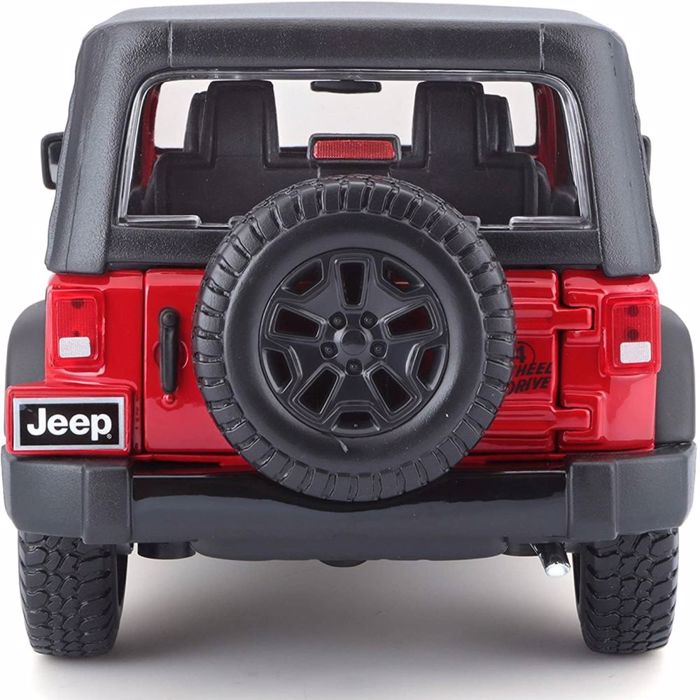 MAISTO 1/18 2014 JEEP WRANGLER RED