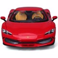 BURAGO 1/18 FERRARI 296 GTB RED