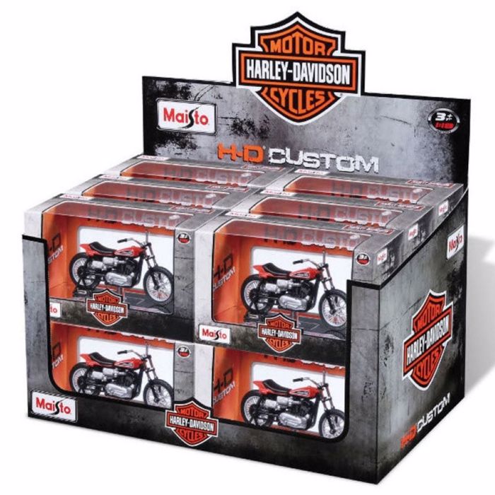 MAISTO 1/18 H-D ΜΕΤΑΛΛΙΚΗ ΜΗΧΑΝΗ MAISTO 1/18 H-D METALLIKI MIXANI
