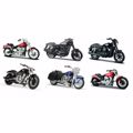 MAISTO 1/18 H-D METALLIKI MIXANI