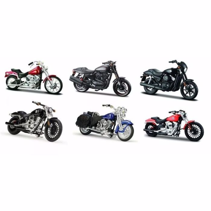 MAISTO 1/18 H-D ΜΕΤΑΛΛΙΚΗ ΜΗΧΑΝΗ MAISTO 1/18 H-D METALLIKI MIXANI