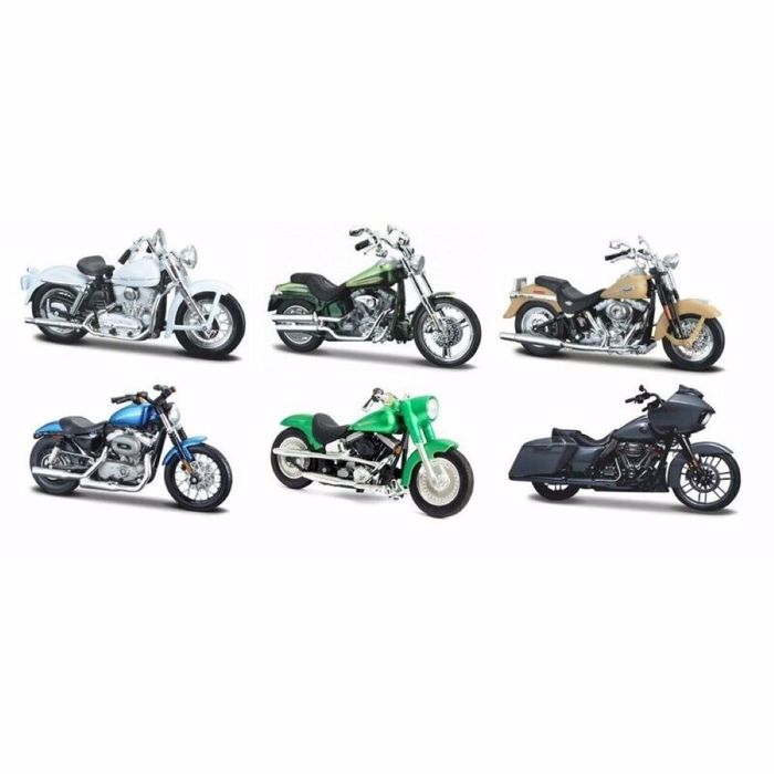 MAISTO 1/18 H-D ΜΕΤΑΛΛΙΚΗ ΜΗΧΑΝΗ MAISTO 1/18 H-D METALLIKI MIXANI