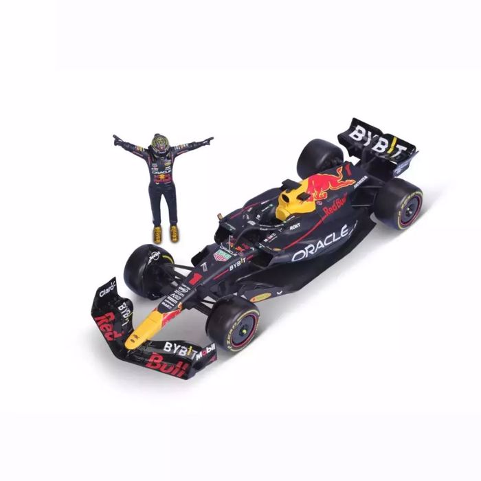 BURAGO 1/24 F1 ORACLE RED BULL RB19 WITH DRIVER