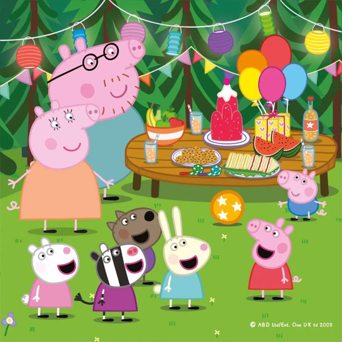 DINO PUZZLE PEPPA PIG 3*55TMX