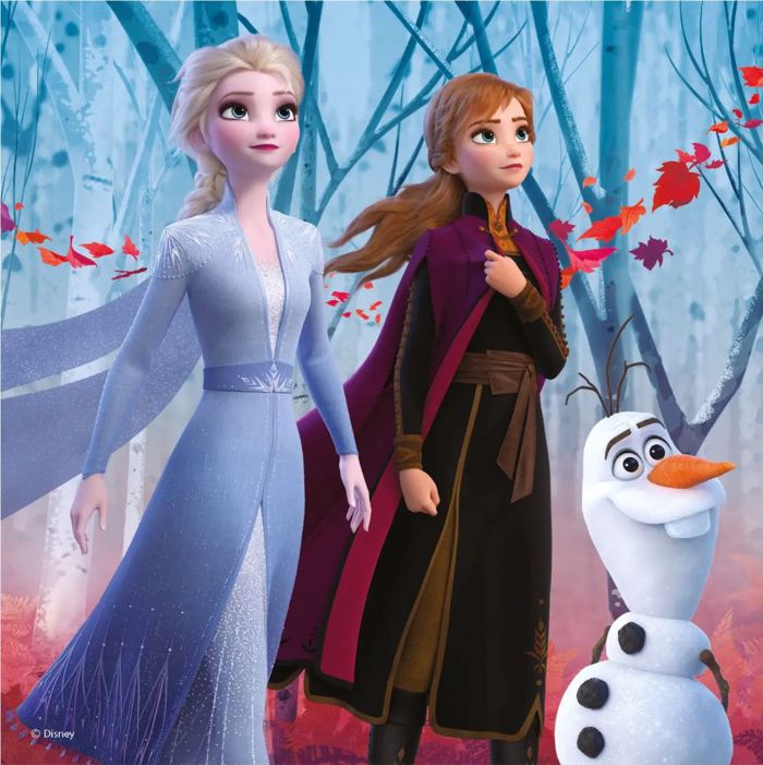 DINO PUZZLE FROZEN 3*55TEM