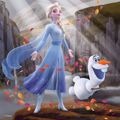 DINO PUZZLE FROZEN 3*55TEM