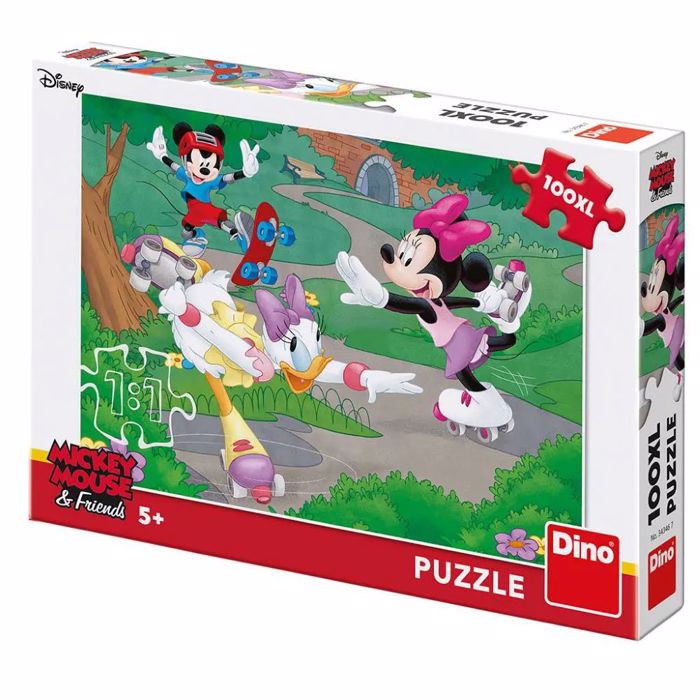 DINO PUZZLE MINNIE AND HER FRIENDS 100XL