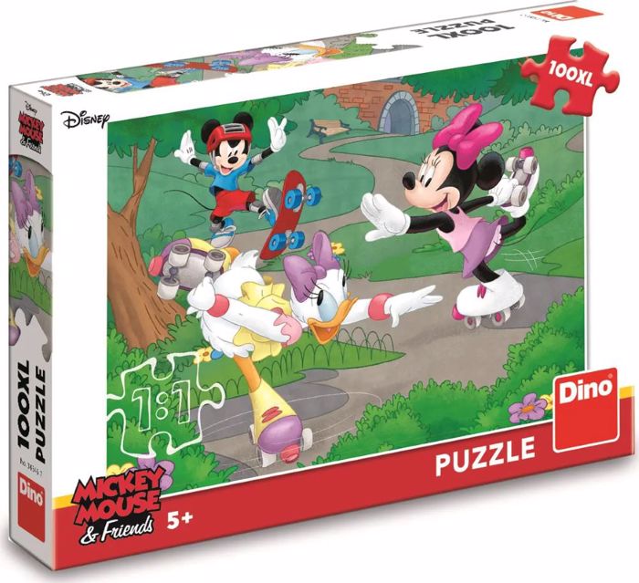 DINO PUZZLE MINNIE AND HER FRIENDS 100XL