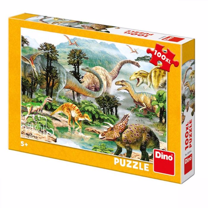DINO PUZZLE DINO WORLD 100XL