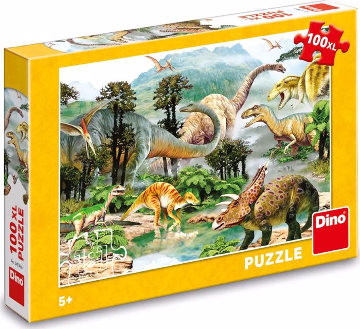 DINO PUZZLE DINO WORLD 100XL
