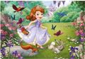 DINO PUZZLE PRINCESS SOFIA 24tem