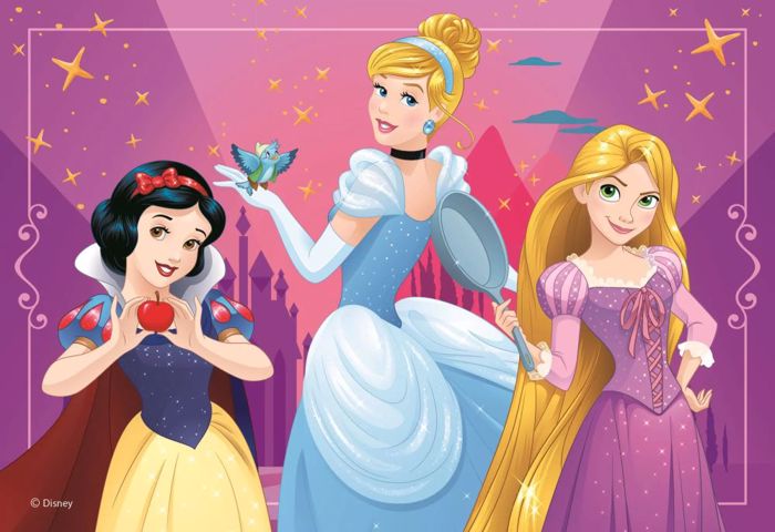 DINO PUZZLE PRINCESSES 24tem