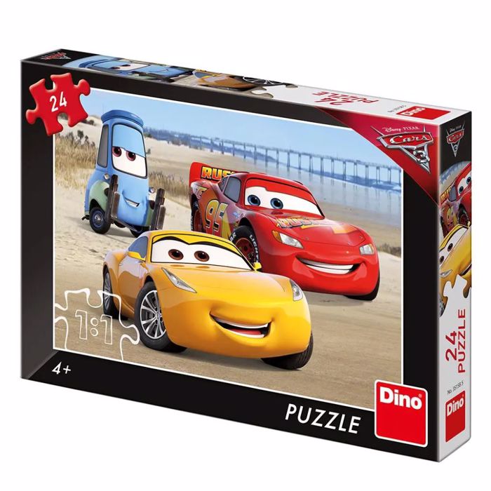 DINO PUZZLE CARS 24tem