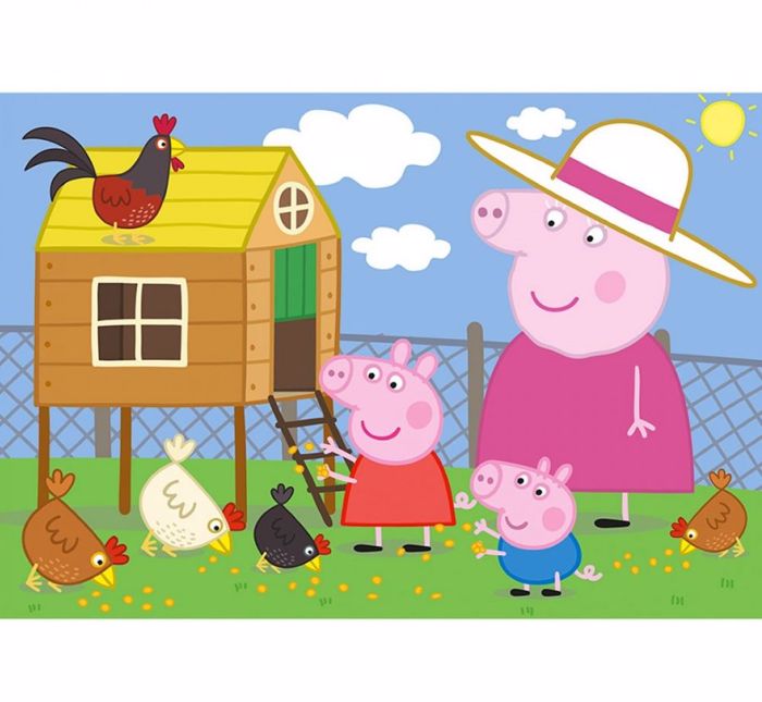 DINO PUZZLE PEPPA PIG 24tem