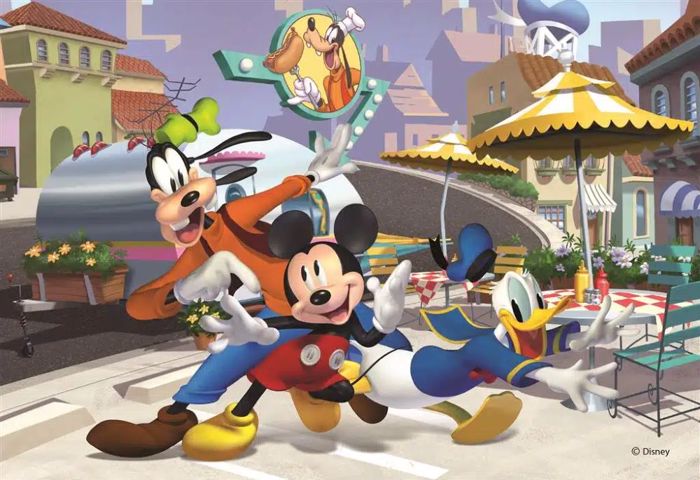 DINO PUZZLE MICKEY 24tem