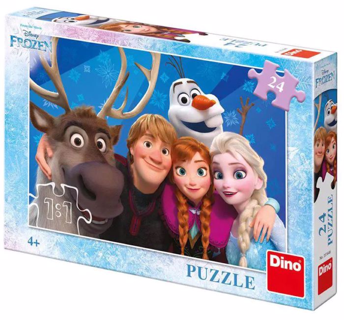 DINO PUZZLE FROZEN 24tem