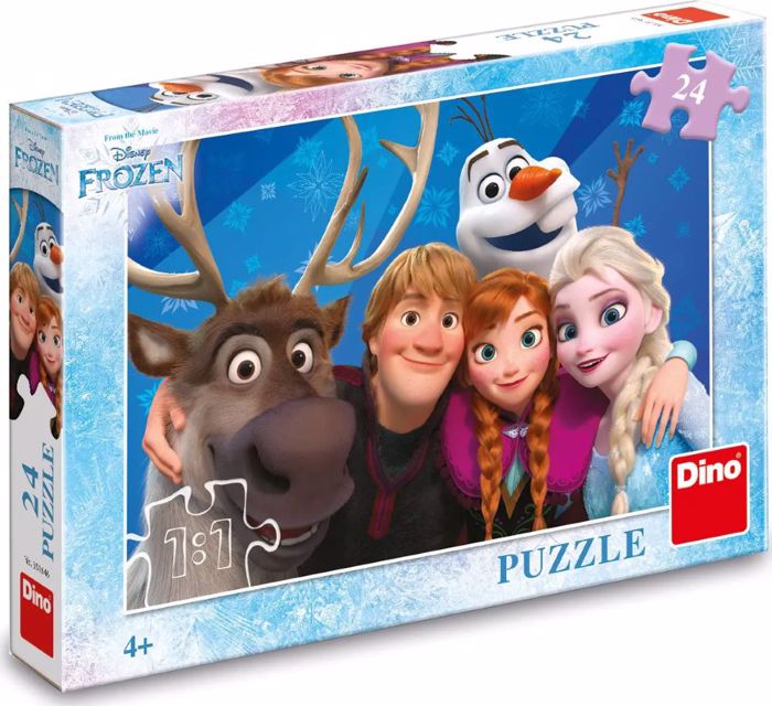 DINO PUZZLE FROZEN 24tem