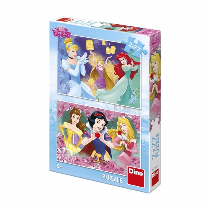 DINO PUZZLE PRINCESSES 2*77TEM