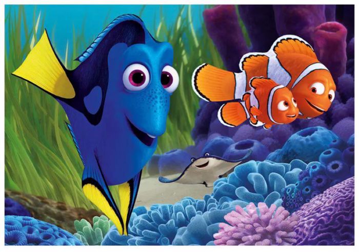DINO PUZZLE DORY-NEMO 2*77TEM