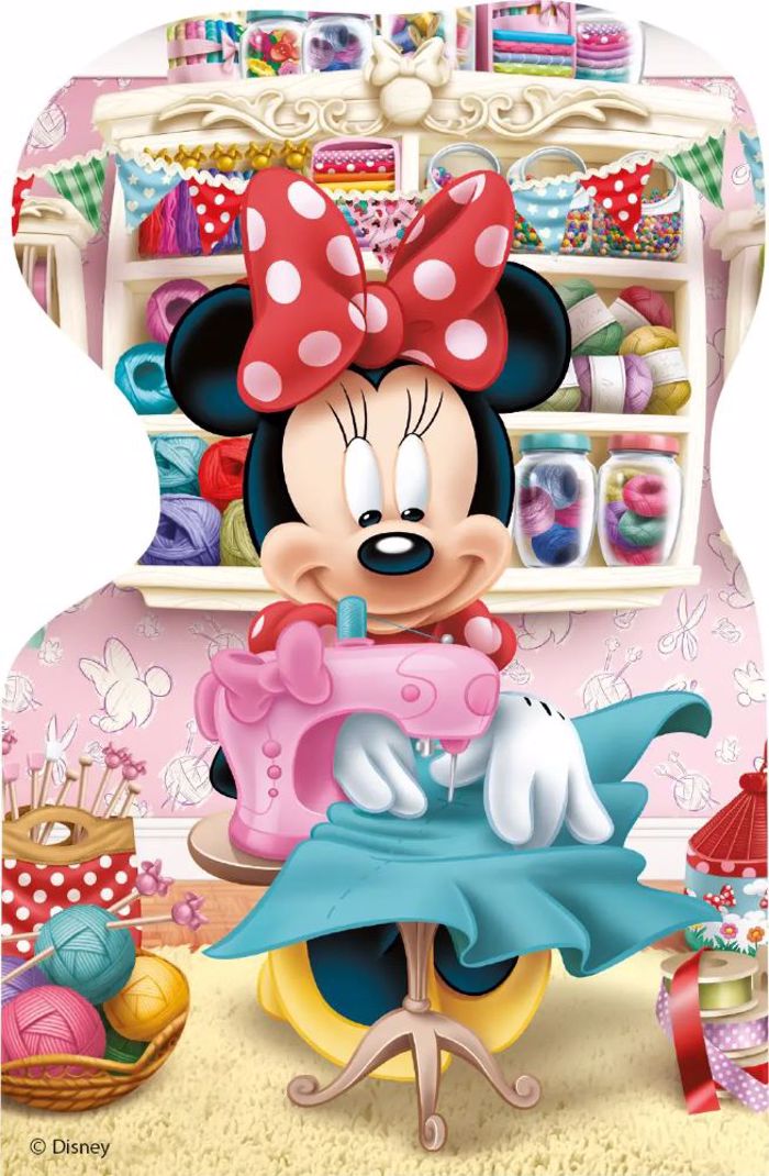 DINO PUZZLE MINNIE-DAISY 4*54TEM