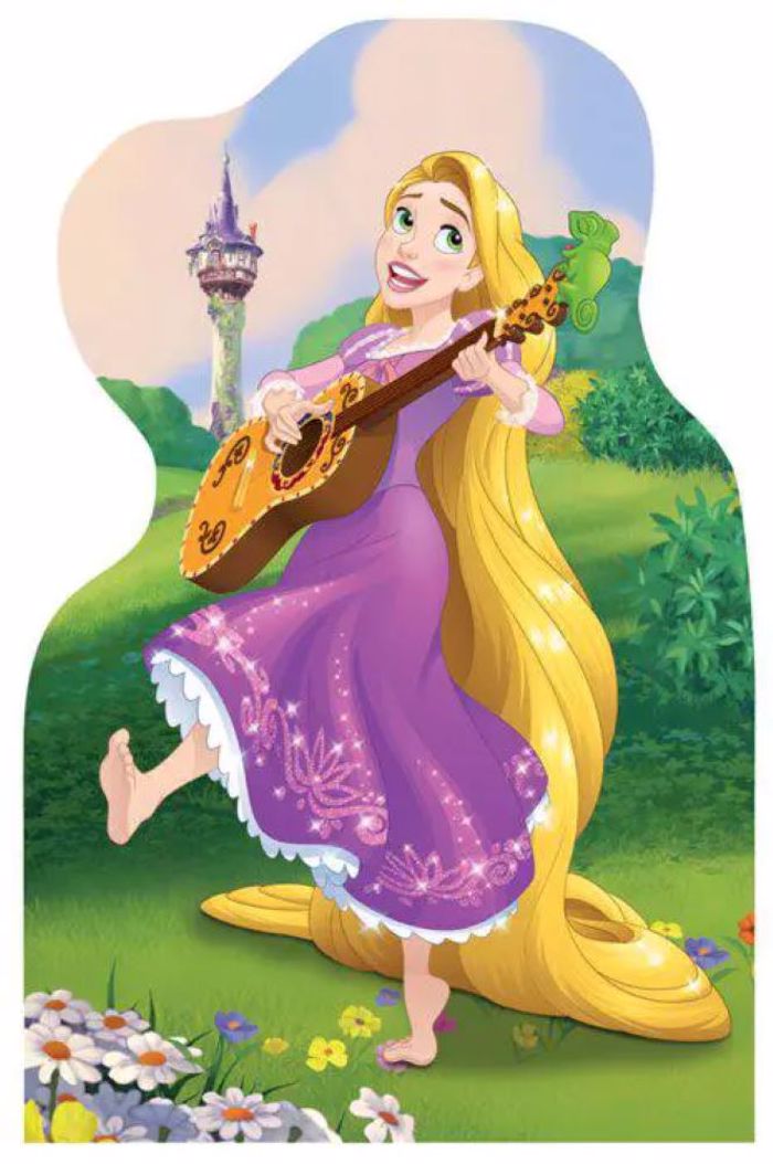 DINO PUZZLE PRINCESSES 4*54TEM