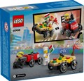 60458 LEGO PIZZA VS FIRE TRUCK RACE CAR PACK 70pcs