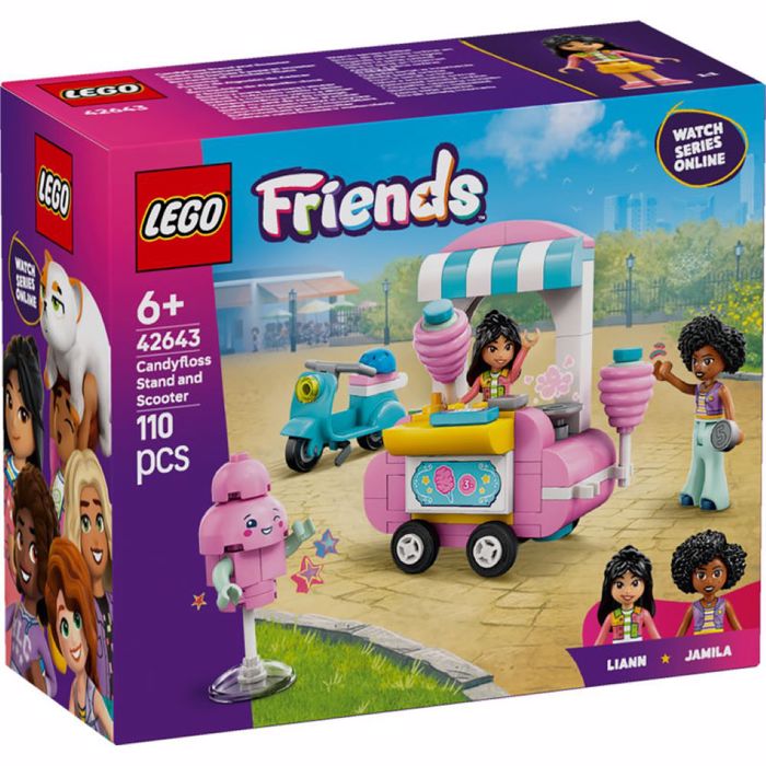42643 LEGO COTTON CANDY STAND AND SCOOTER