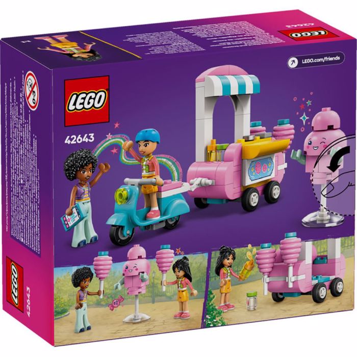 42643 LEGO COTTON CANDY STAND AND SCOOTER
