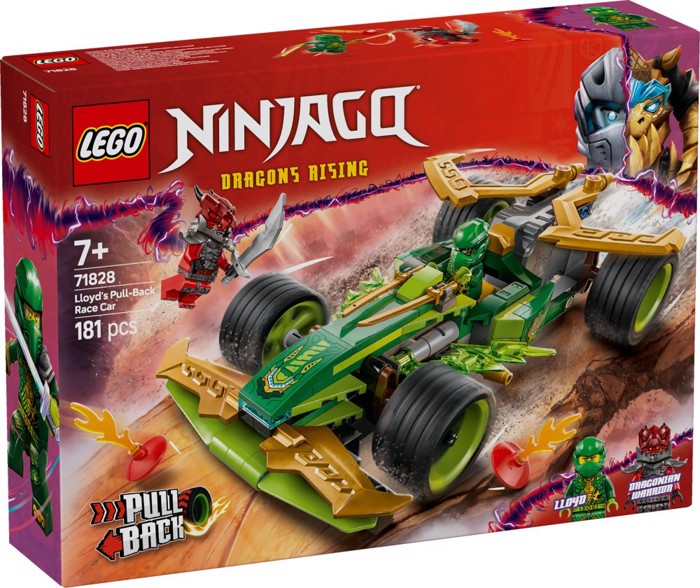 71828 LEGO NINJAGO LLOYD'S PULL-BACK RACE CAR 181pcs