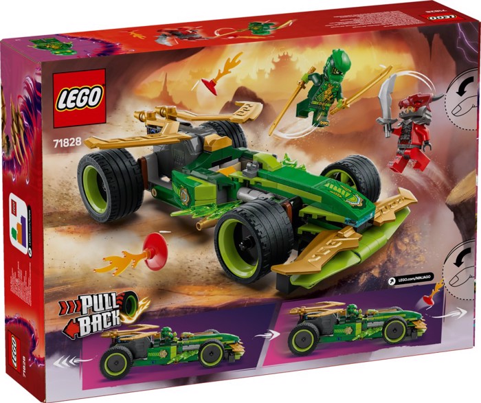 71828 LEGO NINJAGO LLOYD'S PULL-BACK RACE CAR 181pcs