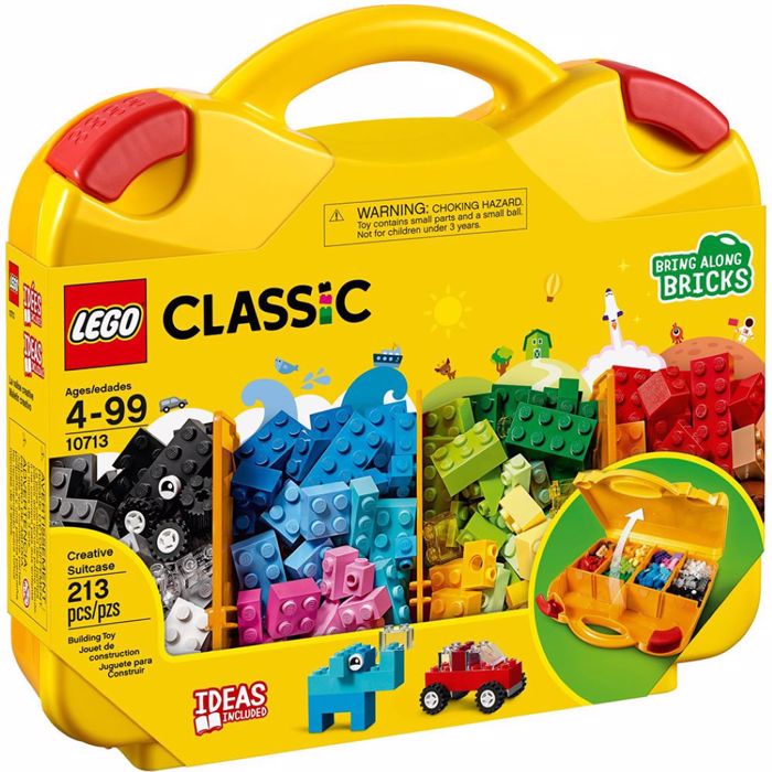 10713 LEGO CLASSIC CREATIVE SUITCASE CLASSIC 213pcs