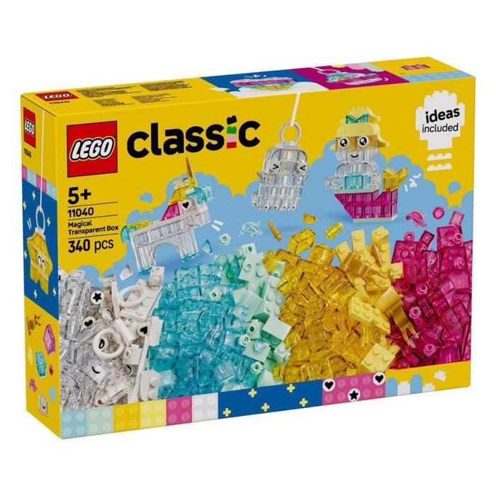 11040 LEGO MAGICAL TRANSPARENT BOX 340pcs