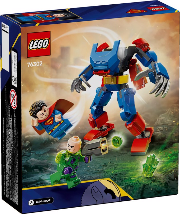 LEGO SUPERMAN MECH VS LEX LUTHOR 120pcs