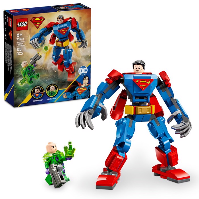 LEGO SUPERMAN MECH VS LEX LUTHOR 120pcs