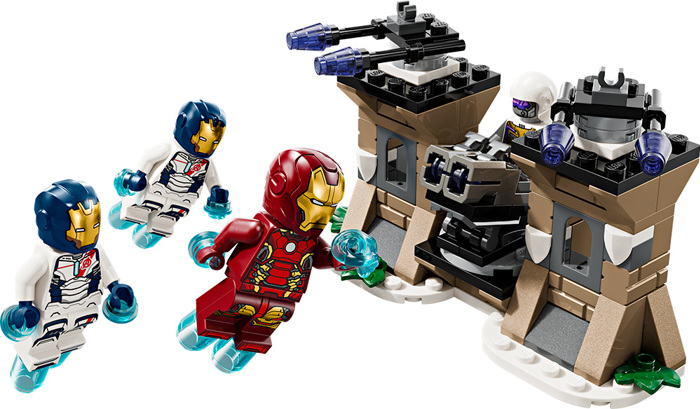 LEGO IRONMAN & IRON LEGION VS HYDRA SOLDIER