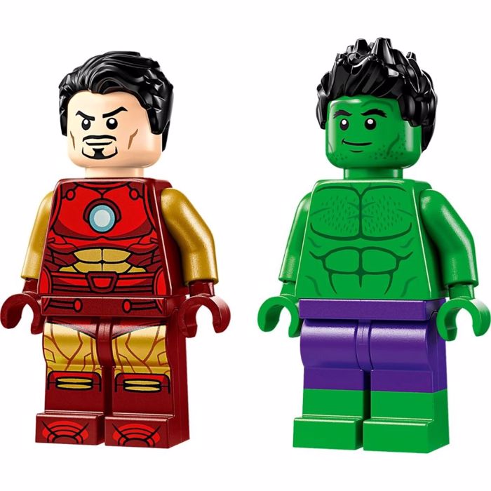 LEGO IRONMAN WITH BIKE AND THE HULK
