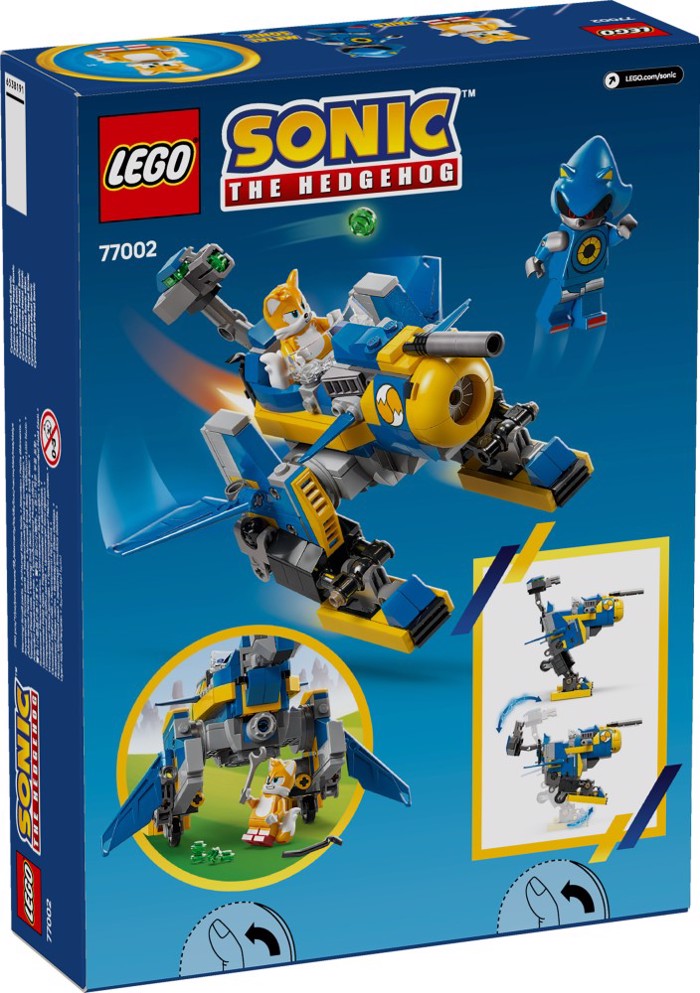 77002 LEGO CYCLONE VS METAL SONIC 290pcs