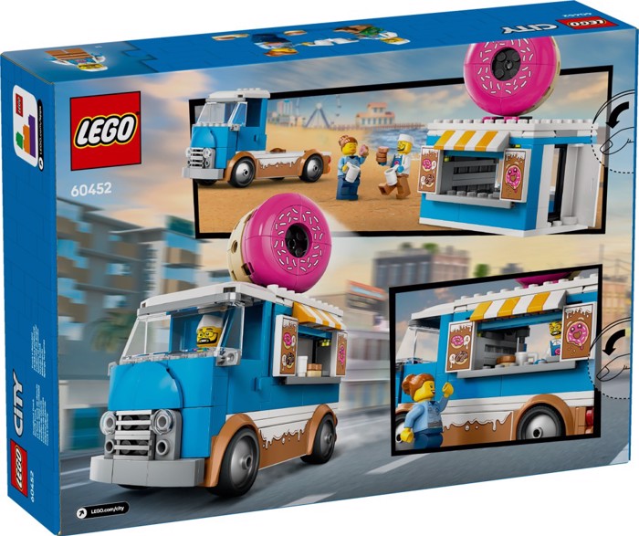 LEGO DOUGHNUT TRUCK 196pcs