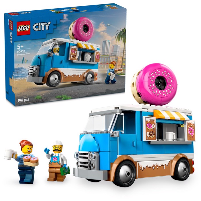 LEGO DOUGHNUT TRUCK 196pcs