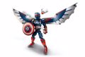 LEGO NEW CAPTAIN AMERICA CONSTRUCTION FIGURE