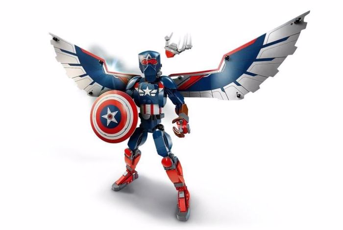 LEGO NEW CAPTAIN AMERICA CONSTRUCTION FIGURE