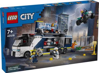 LEGO POLICE MOBILE CRIME LAB TRUCK