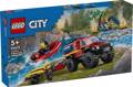 60412 LEGO 4x4 FIRE ENGINE WITH RESCUE BOAT