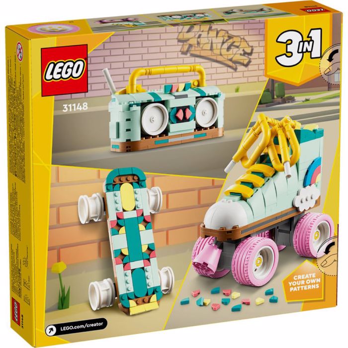 LEGO CREATOR RETRO ROLLER SKATE