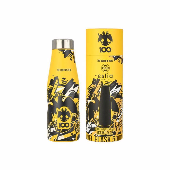 ESTIA ThERMOS TRAVEL FLASK AEK BC EDITION THE QUEEN IS HERE 500ml