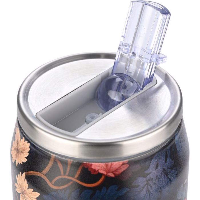 ESTIA ThERMOS TRAVEL CUP SAVE THE AEGEAN 500ml MIDNIGHT BLOSSOM